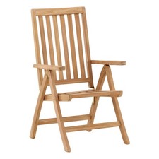 Chaise de Jardin en Teck "Kenya" 105cm Naturel