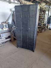 Vestiaire Ancien Industriel Métal Année  50