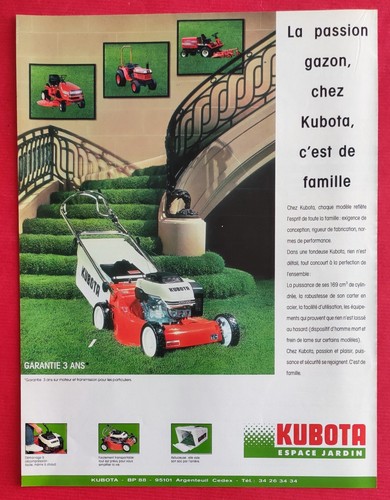 Publicité presse tondeuse - de, presse: