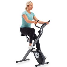 Vélo appartement interieur pliable X-bike 110 Fitness 10 résistance selle régla