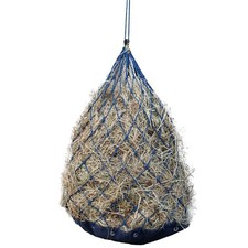 EQuest Filet À Foin Premium, Avec Fond Et Drain Navy Sac À Foin Transport