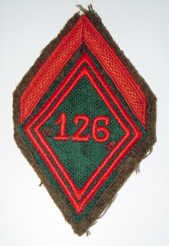 Insigne tissu losange bras - losange, de
