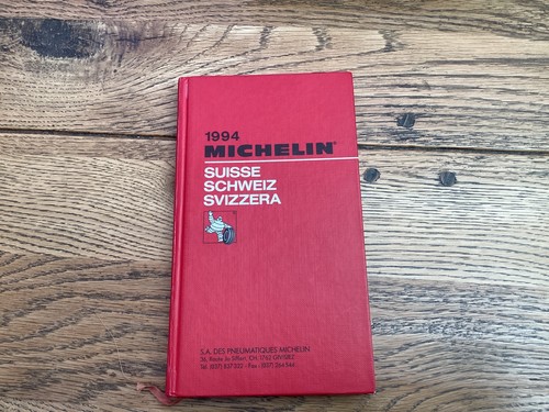 Guide rouge michelin suisse - guide,