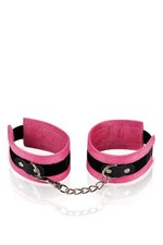 Menottes Fausse Fourrure Rose