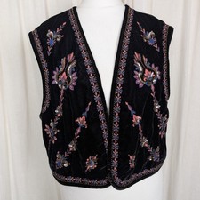 Zara Velvet Embroidered