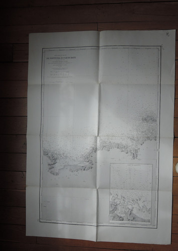 Carte marine ancienne - , de