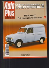 AUTO PLUS - LES CLASSIQUES DE L'AUTO N°71  RENAULT R4 FOURGONETTE 1962