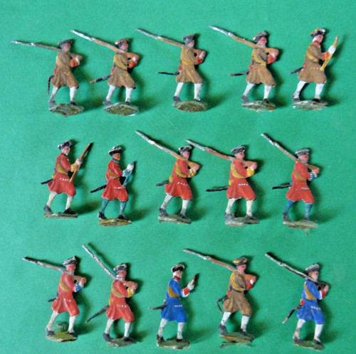 Plats étain zinnfiguren - d'étain,