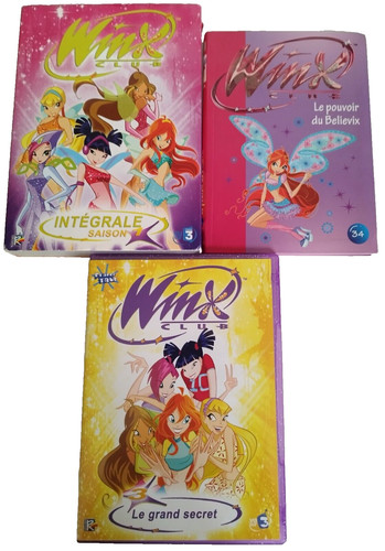 Lot winx club dvd intégrale - lot,