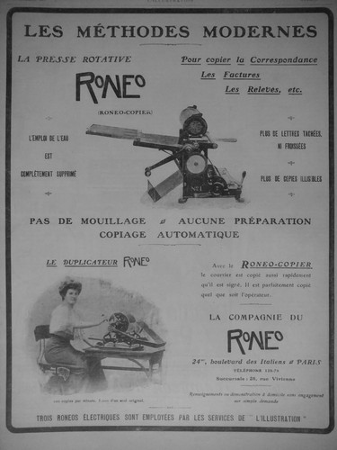 Publicité presse 1907 - publicitÉ,
