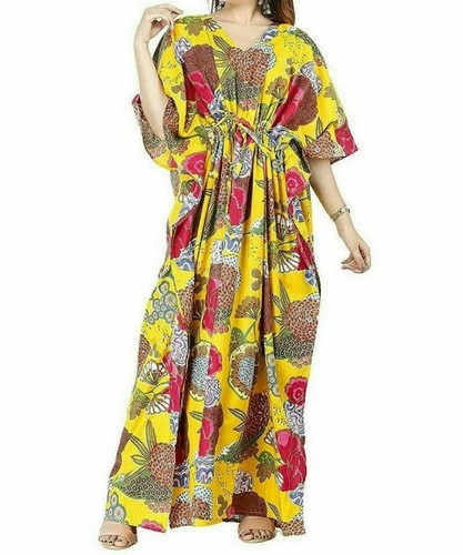Maxi robe caftan - , indien