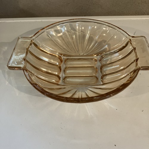 Vintage plat rond verre - vintage,