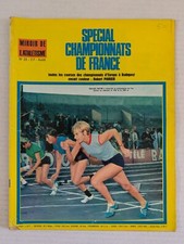 MIROIR DE L'ATHLETISME N°23 1966 SPECIAL CHAMPIONNAT DE FRANCE GABRIELLE MEYER