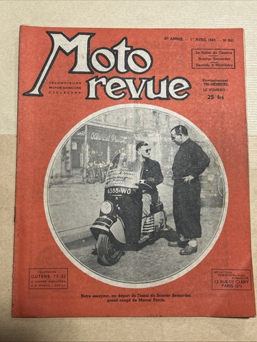 Moto revue 37é année - moto,