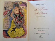 PIERRE LOUYS - 4 vol.- Oeuvres illustrées MINACHE, SCHEM, Jean BERQUE, GRAU-SALA