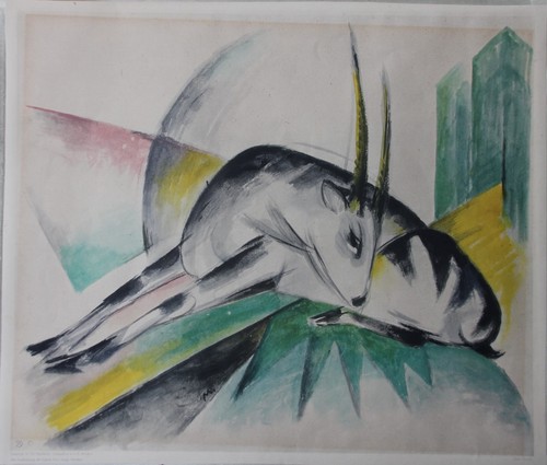Franz marc lithographie - marc,