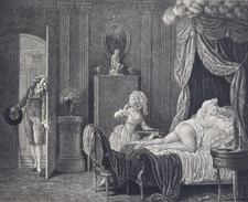 Gravure CURIOSA, 1913 : LA