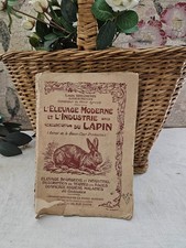 Livre ancien - L'élevage moderne et l'industrie du lapin par Louis Brechemin