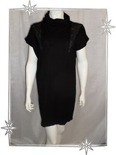 Robe droite noire bi - robe,