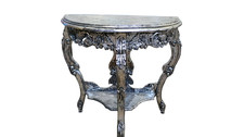 Console Baroque En Bois Avec