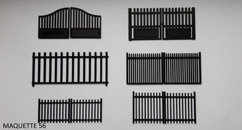 Lot de 6 portails - 1/43,