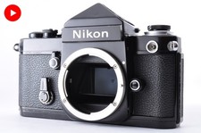 [Exc+4] Appareil photo reflex argentique 35 mm noir Nikon F2 niveau yeux du J...