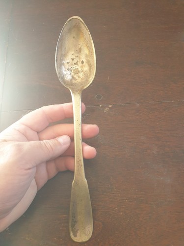 Cuillere ragout ancienne - cuillere,