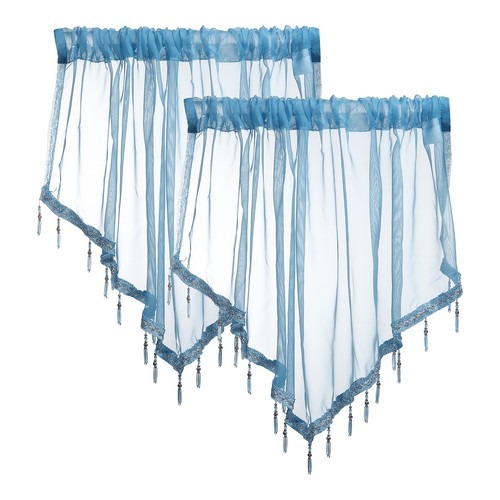 2pcs pour valance fenêtre - pour,