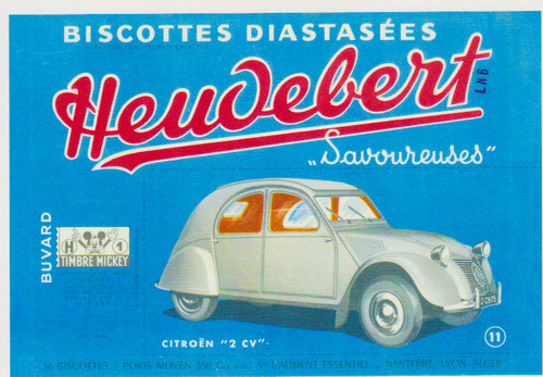 Citroen 2cv heudebert - citroen, 2