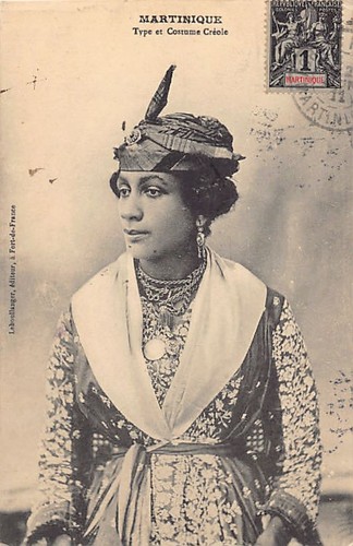 Martinique type et costume - martinique,
