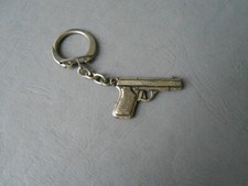 PORTE CLE / KEYCHAIN - pistolet révolver métal