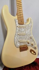 (Fender Japan)STR-135RK Richie Kotzen Stratocaster See Thru White Gold Parts1993