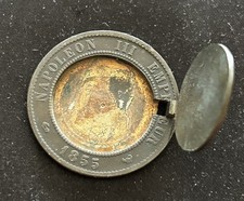 Boite de Forçat 10 centimes Napoléon III RARE