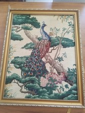 Tableau Canevas Motif Paon, Super Kitch!!! 73x58