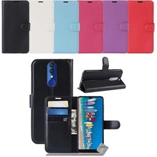 Housse etui coque pochette portefeuille pour Alcatel 3 (2019) + film ecran