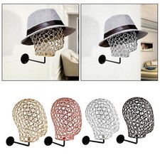 Tête de Mannequin Murale En Fer/chapeau Modèle D'affichage Support de Cintre