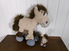 LOT Peluche DIDDL cheval GALUPY + porte clé peluche Galupy