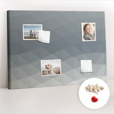 Décoratif Tableau d'affichage Tableau en liège 100x70 Anstraction de vagues