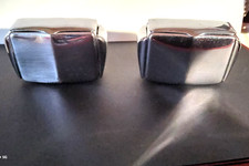 RARE Paire de Cendrier chrome  Voiture Ancienne (in germany)