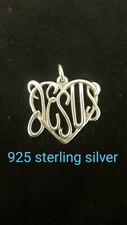 Jesus Heart Pendant 925