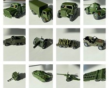 Véhicules militaires - Collection - DINKY TOYS / FRANCE JOUET / CRESCENT