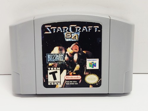 Starcraft n64 game - starcraft,