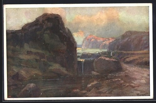 Carte postale artiste - carte,