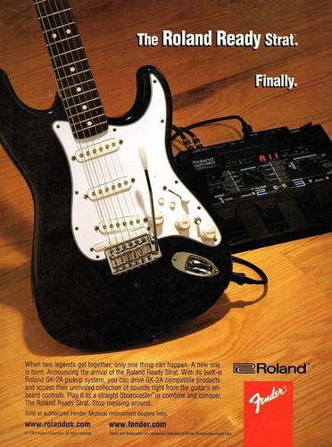 Vtg roland ready stratocaster - vtg,