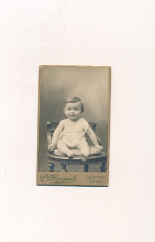 Cdv jeune enfant - cdv, sur
