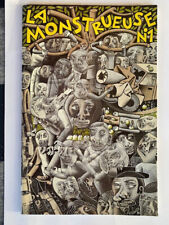 Graphzine La Monstrueuse N°1 / Blanquet Bolino Valium Sury Doucet Malingrëy 1995