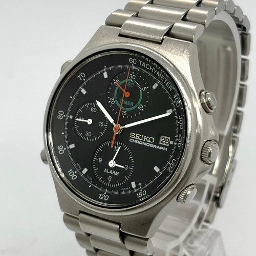 Seiko 7t42 6a10 speedtimer - seiko, 7t42-6a10
