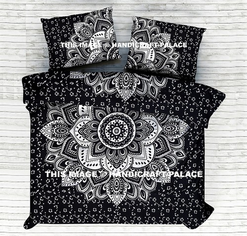 Housse couette mandala - couette,