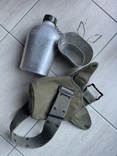 Gourde Militaire Armée Francaise Avec House Et Quart