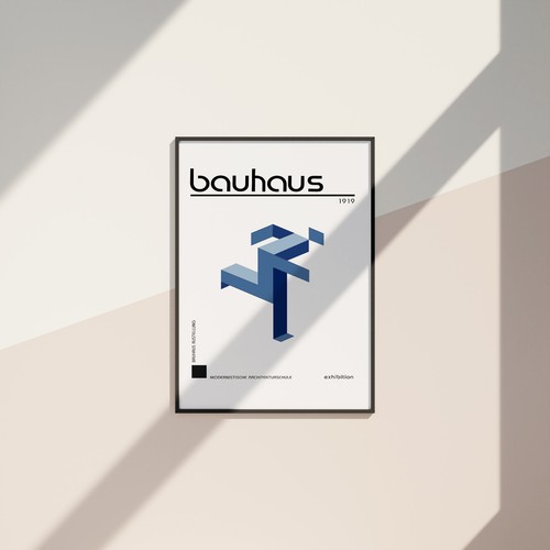 Poster bauhaus style - poster,